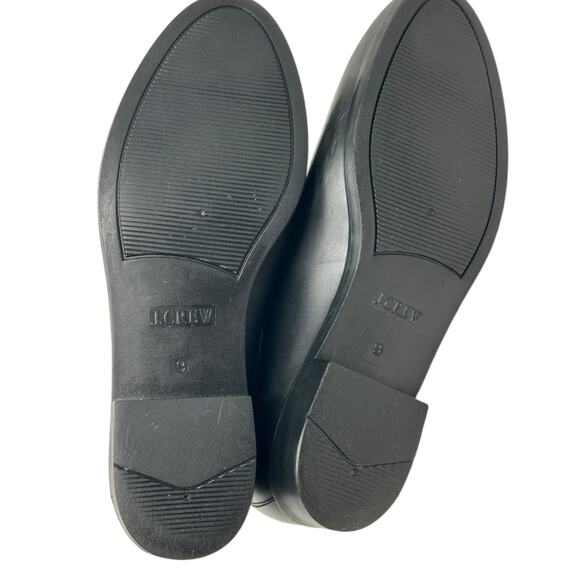 J.Crew Black Chelsea Rain Pull On Rubber Booties size 9 - Picture 4 of 15